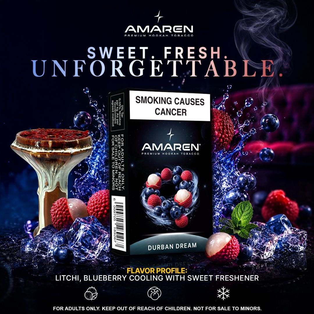 Amaren Premium Hookah Tobacco 50g