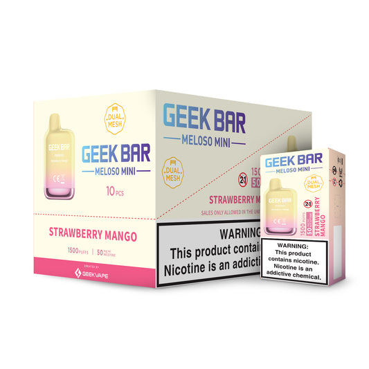 Geek Bar Meloso Mini 1500 Puff ( 10 Pack)